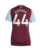 Aston Villa Boubacar Kamara #44 Domácí Dres pro Dámské 2024-25 Krátký Rukáv